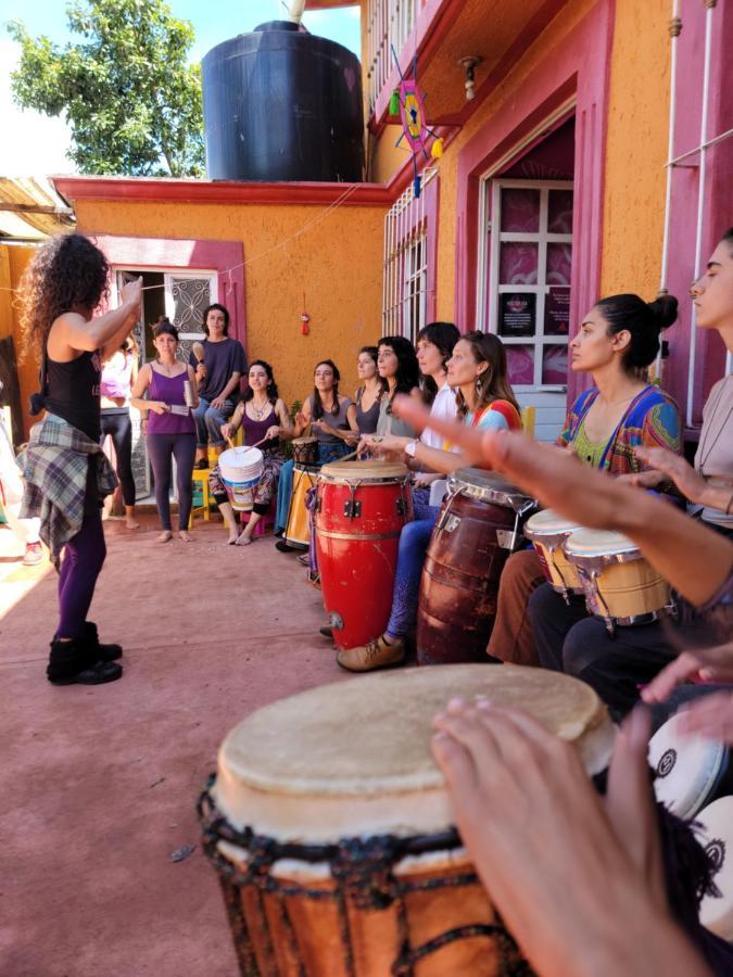 Historika Hostel Cultural San Cristobal de las Casas Bagian luar foto