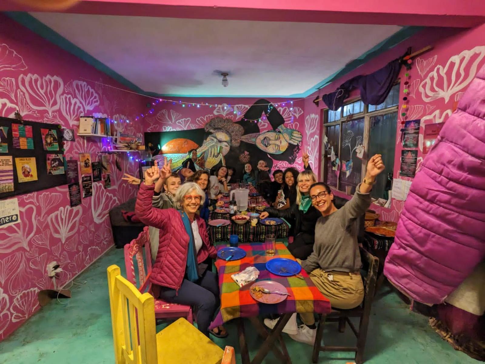 Historika Hostel Cultural San Cristobal de las Casas Bagian luar foto