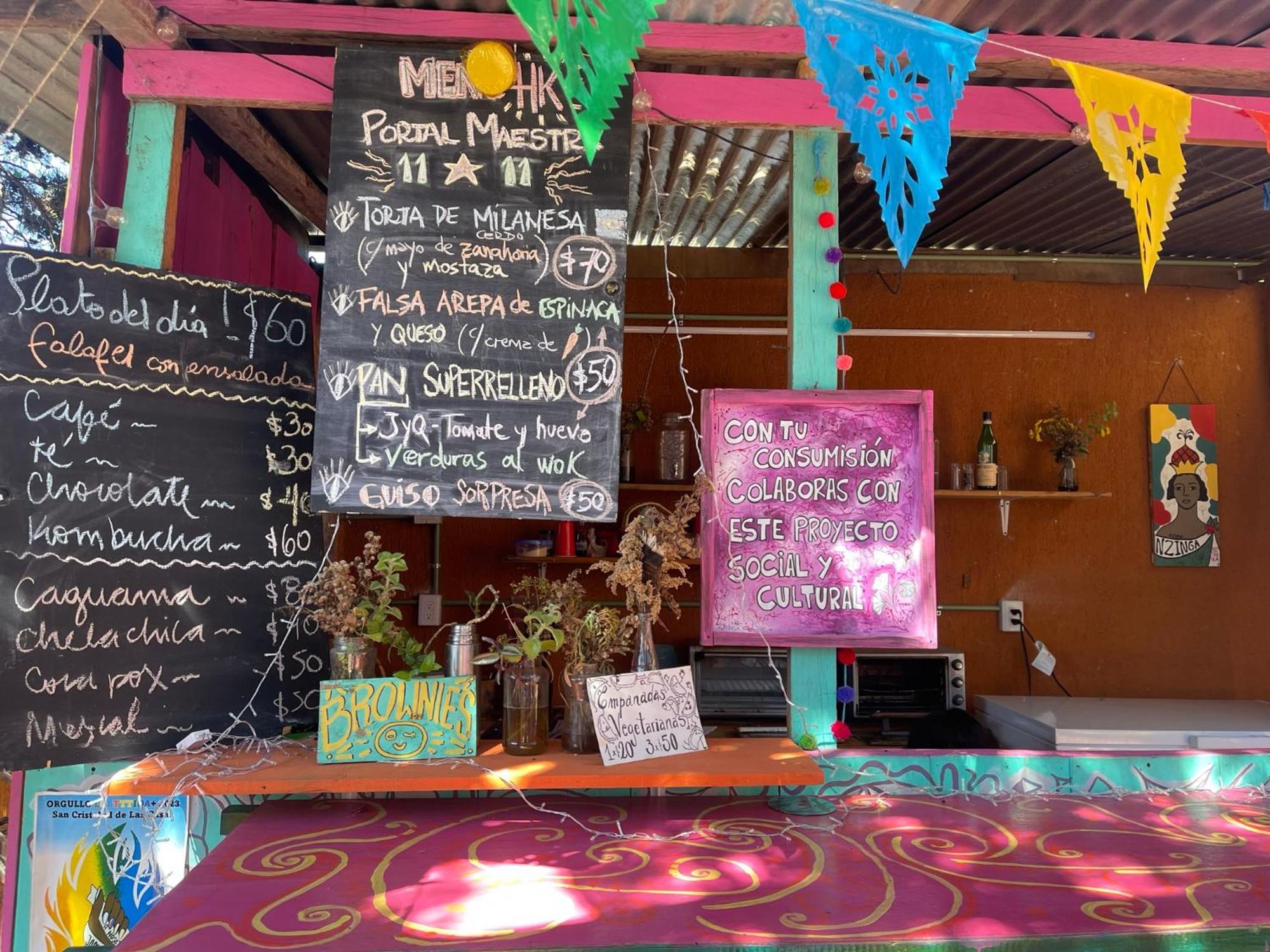 Historika Hostel Cultural San Cristobal de las Casas Bagian luar foto