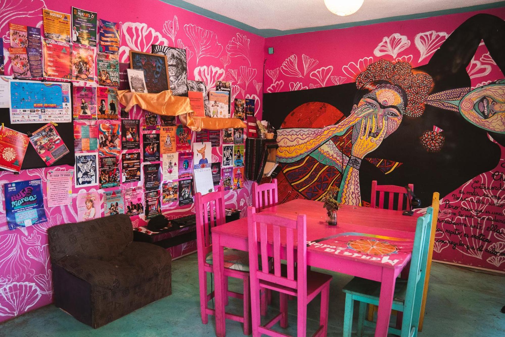 Historika Hostel Cultural San Cristobal de las Casas Bagian luar foto